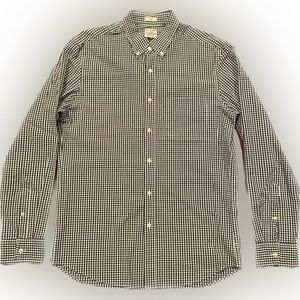 J.Crew Men’s Medium Long Sleeve Stripe Pattern Casual Button Down Shirt
